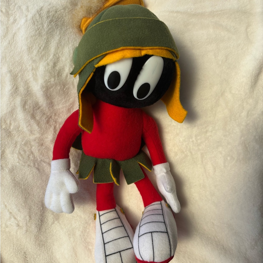 Warner Bros. Marvin the Martian Stuffed Animal Red and Green